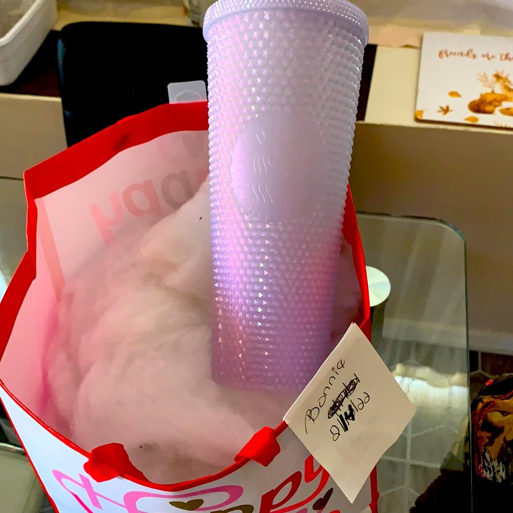 Starbucks Cold Tumbler BNWT HTF icy white venti